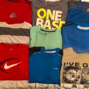 Boys small 9 shirts